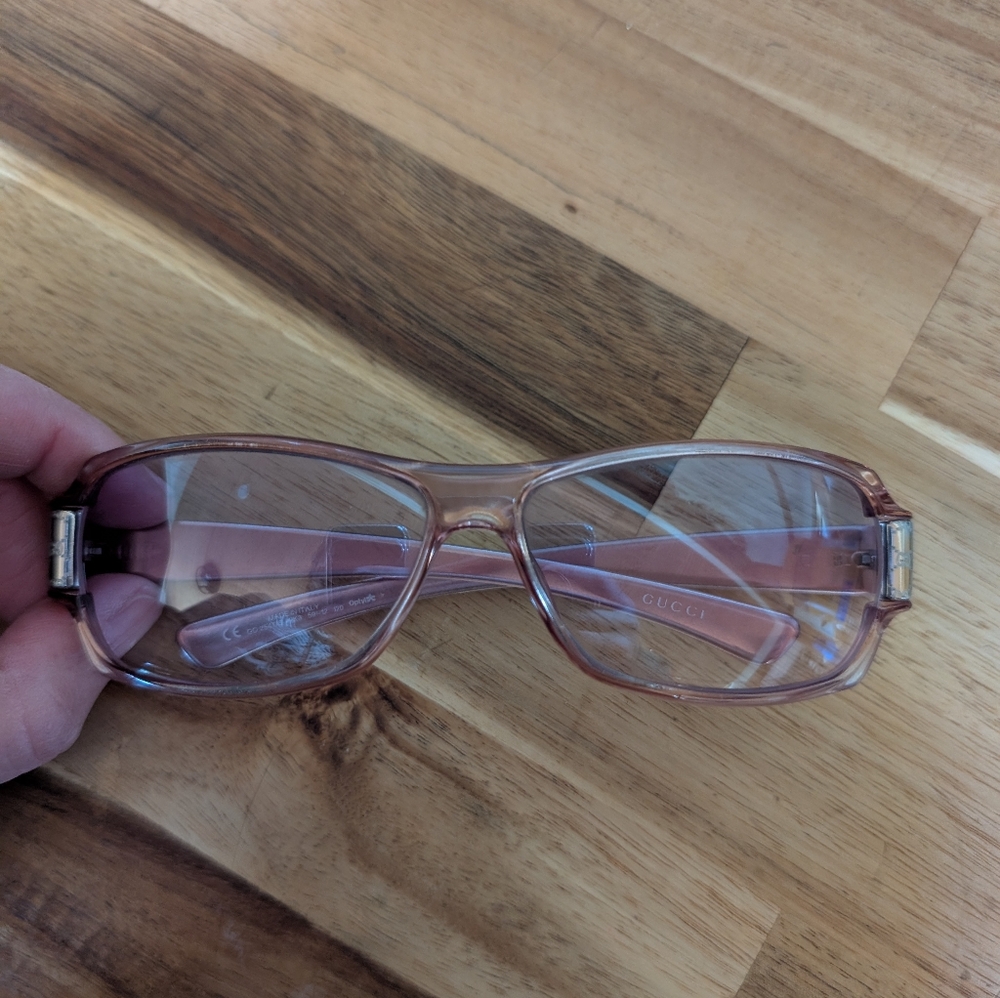 Gucci Pink Eyeglasses
